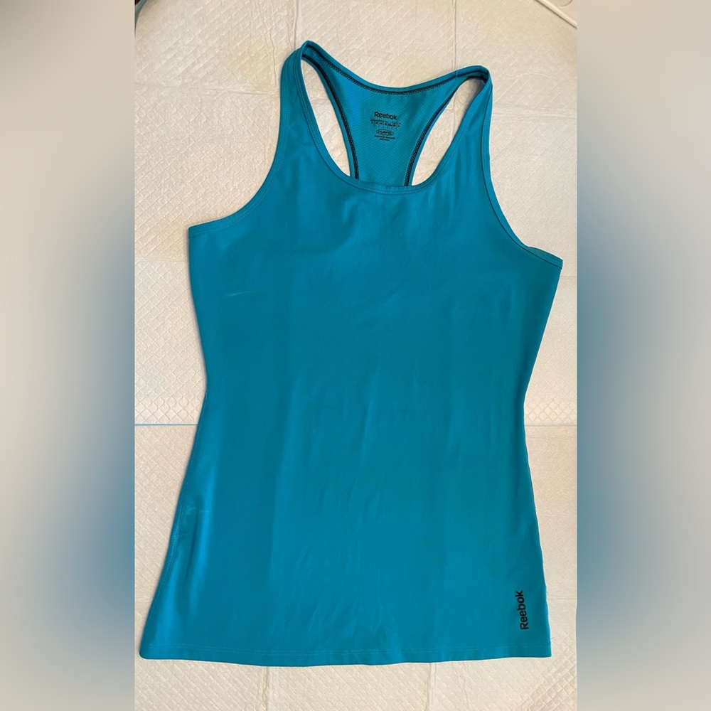 Light blue Reebok tank top